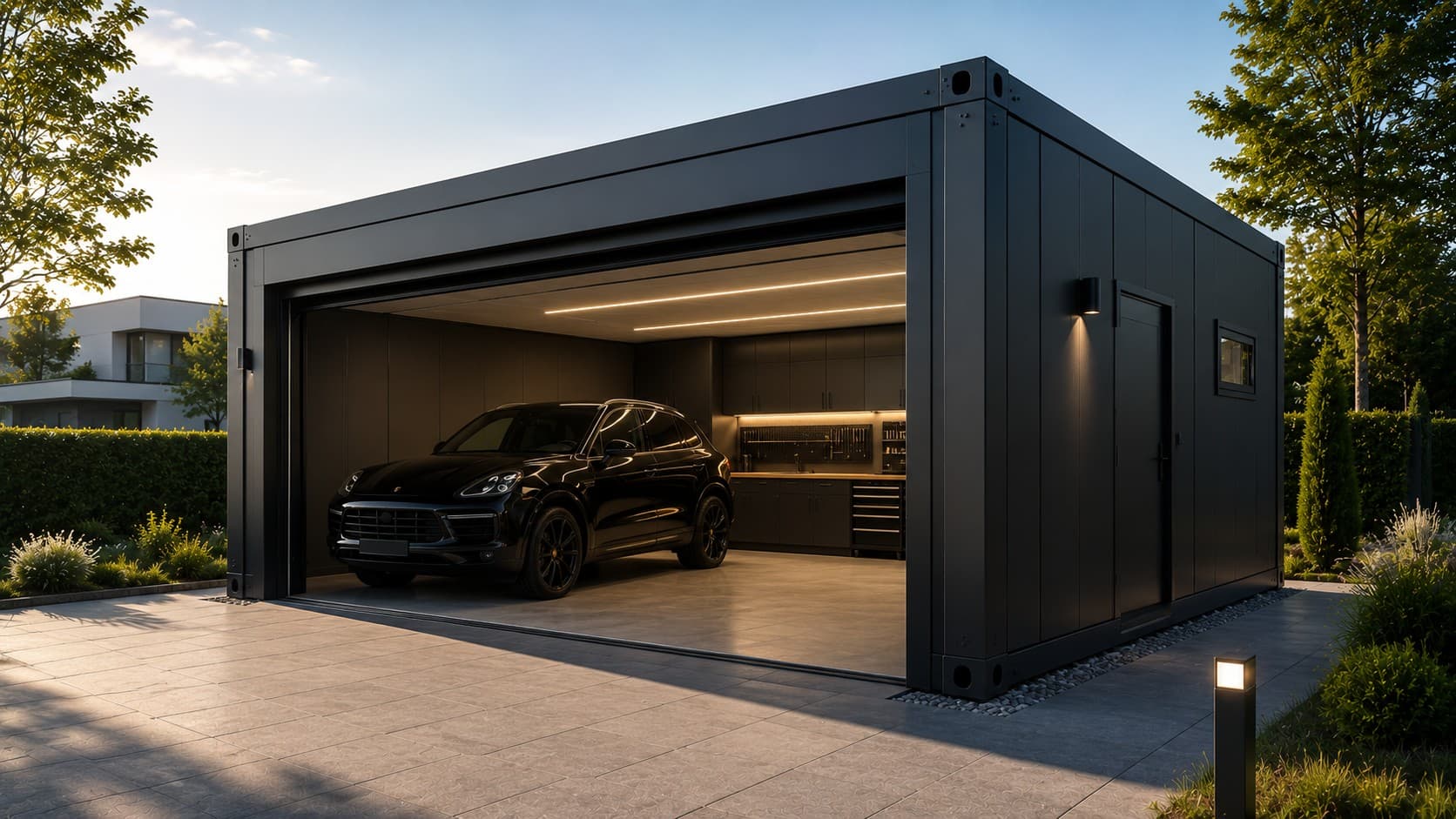Garagen & Container Garagen Hero Bild